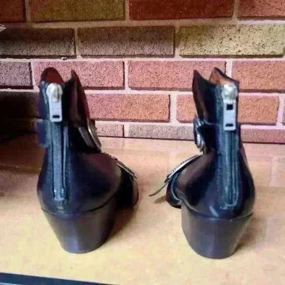 Coach Restored Cut Out Western Creeper Bootie size 5.5B color blk - Picture 5 of 16